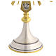 Monstrance with apostles on rays, gold and silver finish, 18 in s4