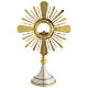 Ostensorio raggera apostoli oro argento 46 cm s8