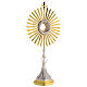 Monstrance with crystal node and rays, 27 in s8