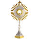 Monstrance with crystal node and rays, 27 in s13