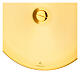 Reliquiario 6 cm bicolore Angeli cesellato a mano Foglie d'Acanto 54x21 cm  s10