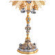 Golden monstrance with silver-plated Sacred Heart s4