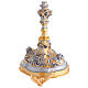 Ostensorio  dorato con finiture argentate Sacro Cuore s11