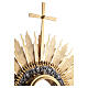 Hand‑chiselled two‑tone Renaissance‑style monstrance, 30 in s12