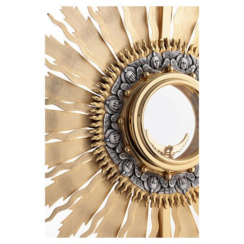 Monstrance Hand-chased Bicolor Renaissance-style, 80 cm 8