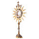 Bicoloured monstrance for magna host,  40 in s12
