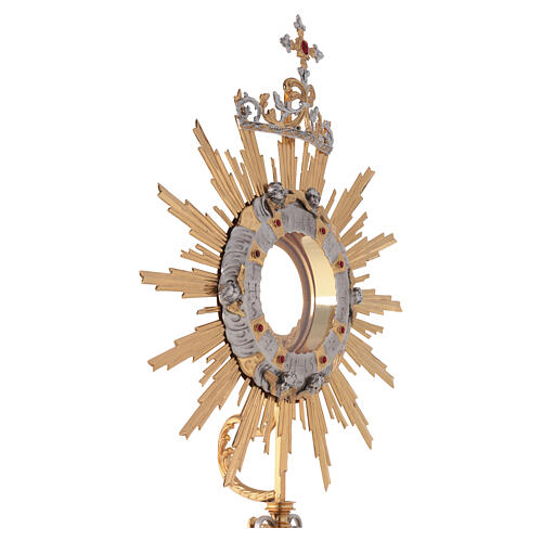 Bicolor Monstrance for Magna Host, 100 cm 10