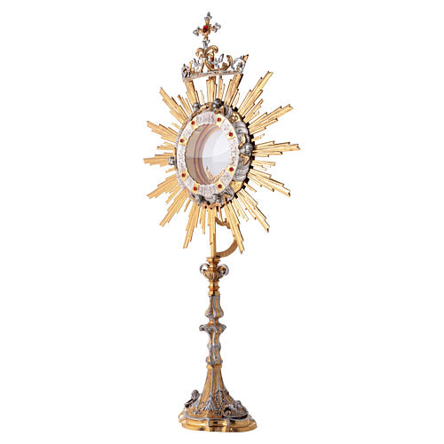 Bicolor Monstrance for Magna Host, 100 cm 12