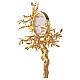 Ostensorio albero d'ulivo 50x30 cm ottone placcato oro 18kt Pical Arte s5