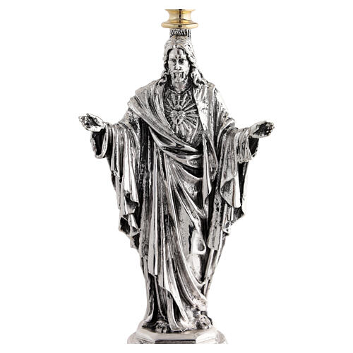 Ostensorio cera persa nodo Cristo ostia magna 85 cm 8