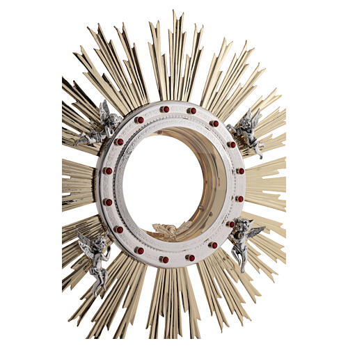 Ostensorio cera persa nodo Cristo ostia magna 85 cm 9
