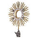 Ostensorio cera persa nodo Cristo ostia magna 85 cm s3