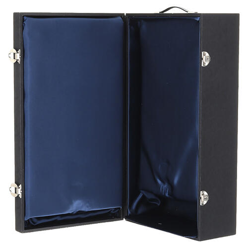 Filigree monstrance with lapis lazuli and removable luna, 3 in 16