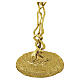Grape and Wheat Monstrance, 18K Gold Plated with Crystal-Set Clusters, Pical Arte Creazioni s3
