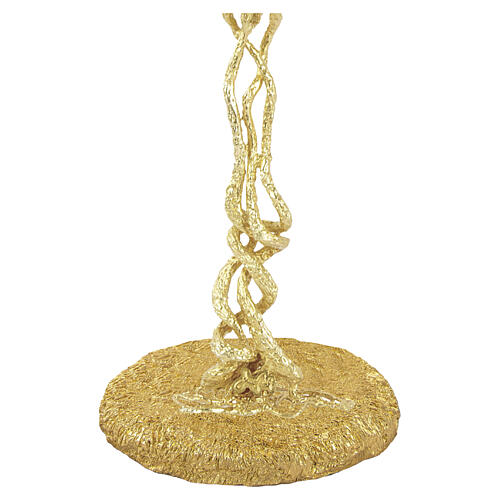 Catholic Monstrance, GRAPE model, 18kt Gold-Plated, Pical Arte Creazioni 3