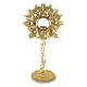 Catholic Monstrance, GRAPE model, 18kt Gold-Plated, Pical Arte Creazioni s1