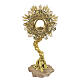 Monstrance, Assisi Base, OLIVE model, 18kt Gold-Plated - Pical Arte Creazioni s1
