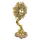 Monstrance, Assisi Base, OLIVE model, 18kt Gold-Plated - Pical Arte Creazioni s3