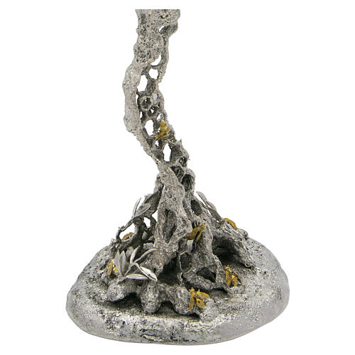 Monstrance ALVEOLO model, silver‑plated with 18 kt gold‑plated bees, Pical Arte Creazioni 3
