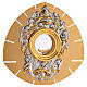 Monstrance of the Most Holy Trinity in gilded brass with chased silver s3