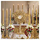 Monstrance, OLIVE model, 18kt Gold-Plated with Wheat-Ray Pical Arte Creazioni s2