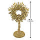 Monstrance, OLIVE model, 18kt Gold-Plated with Wheat-Ray Pical Arte Creazioni s3