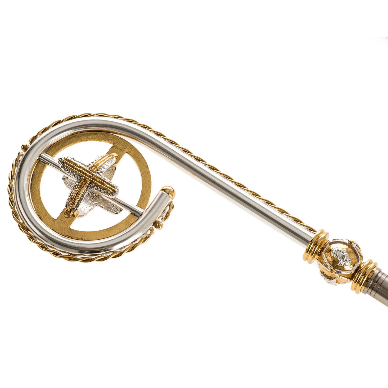 Bischofsstab Messing Evangelisten 3