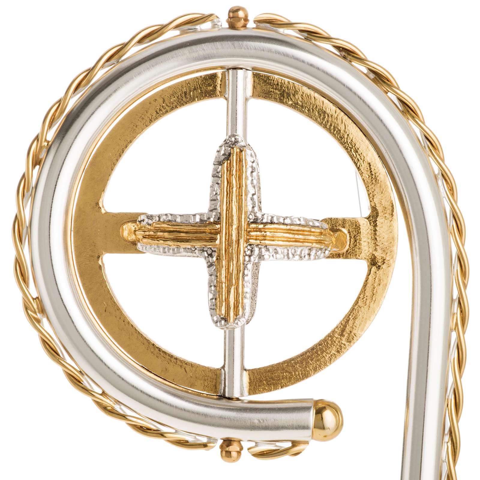 Bischofsstab Messing Evangelisten 3