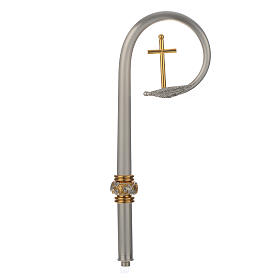 Pastorał drążek mosiądz winogrona s10