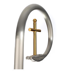 Pastorał drążek mosiądz winogrona s15