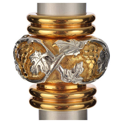 Pastorał drążek mosiądz winogrona 16