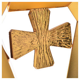 Pastorał drążek mosiądz ewangeliści krzyż s4