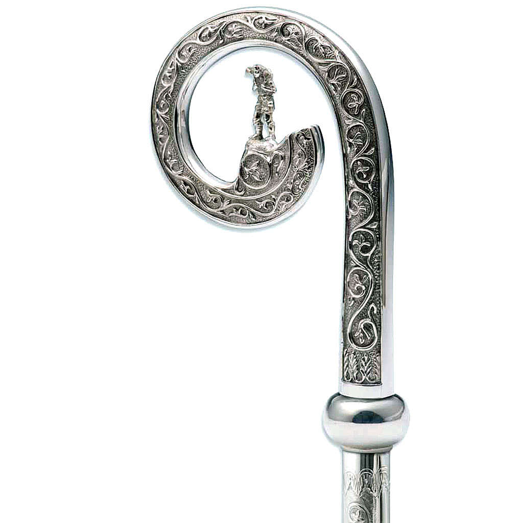 Pastoral Staff The Good Shepherd in silver 800 online sales on