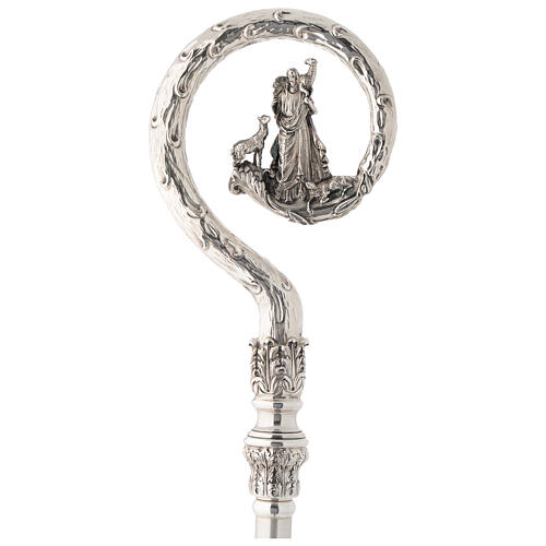 Crozier in chiselled brass representing the Good Shepherd 1