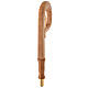 Olive wood crozier with cross s5