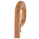 Olive wood crozier with cross s6
