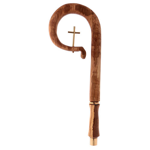 Olive wood crozier 1