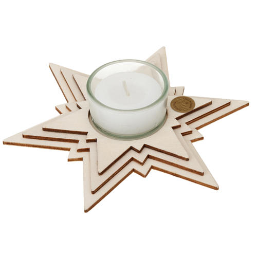 Star with candle 1