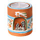 Nativity Candle holder Country style Deruta terracotta s1