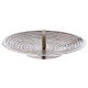 Candle holder with spiral-shaped decoration and jag diam. 12 cm s1