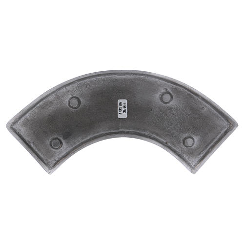 Kerzenteller versilberten Messing Wellenform 29x8.5cm 3