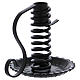 Spiral-shaped candle holder in black iron d. 2.4 cm s2
