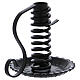Spiral candlestick in balck iron d. 0.9 in s2