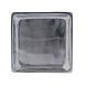 Square modern-style candle holder in silver-plated brass 8 cm s2