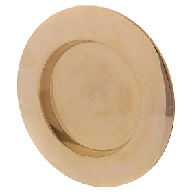 Portacandela classico ottone dorato7 cm