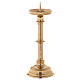 Convertible candlestick height 32 cm cylindrical spike s3
