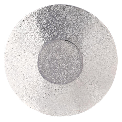Candleholder plate in aluminum diameter 14 cm 3