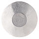 Talerz podstawka świecy, dek. plaster miodu, aluminium śr. 14 cm s3