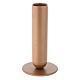 Golden iron candle holder with 12 cm high casing s1