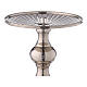 Altar candlestick in nickel-plated brass, 11 cm s2